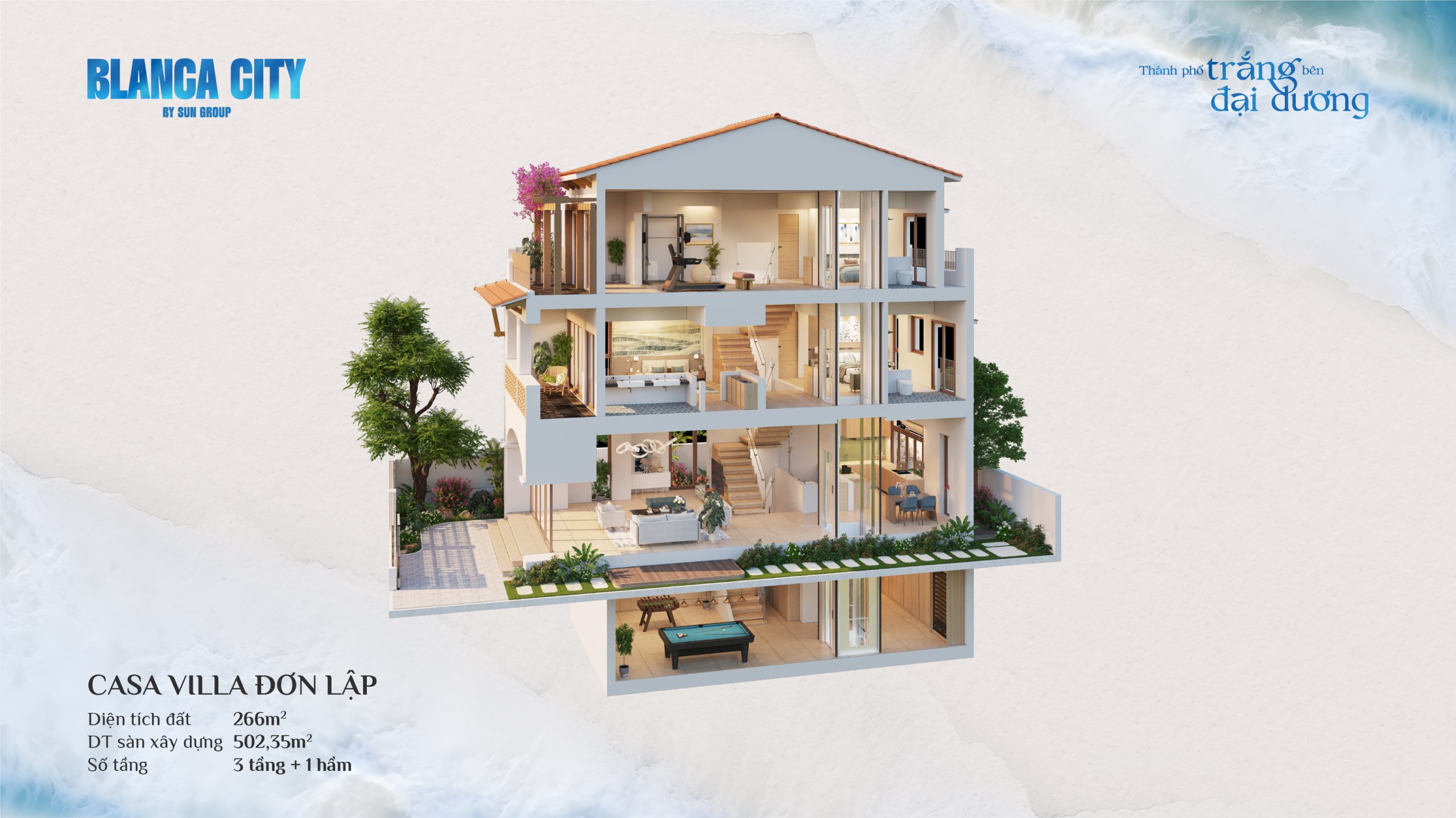 CASA VILLA SONG LẬP